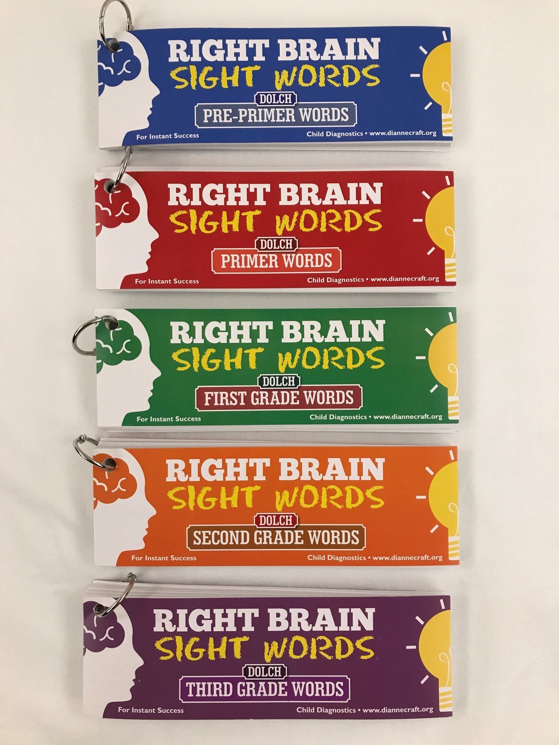 Right Brain Sight Words Set