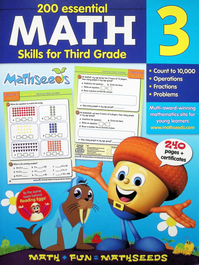 200 Essential Math Skills for Third Grade 3