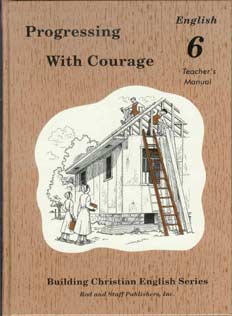English 6 Progressing with Courage