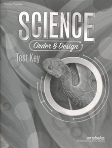 Science Order & Design Test Key