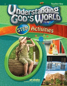 Understanding God's World Stem Activities Teacher Key