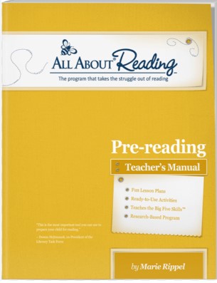 All About Reading Pre-Reading Teacher's Manual