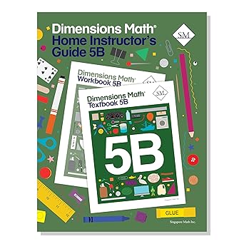 Dimensions math home instructor guide 5b