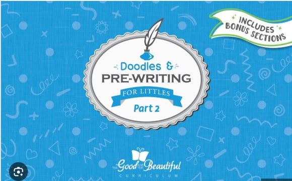 Doodles & Pre-writing for Littles Part 2