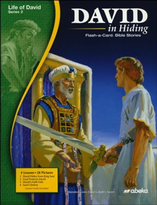 Abeka David in Hiding Flash-a-Card Bible Stories