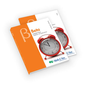 Math U See Beta Student Workbook & Tests
