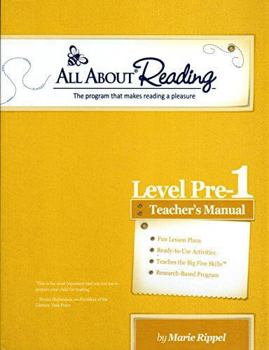 All About Reading Pre Reading Teacher's Manual