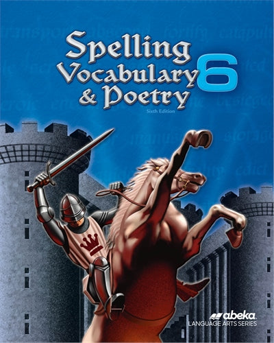Spelling/Vocabulary/Poetry 6