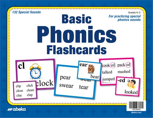Abeka Basic Phonics Flashcards