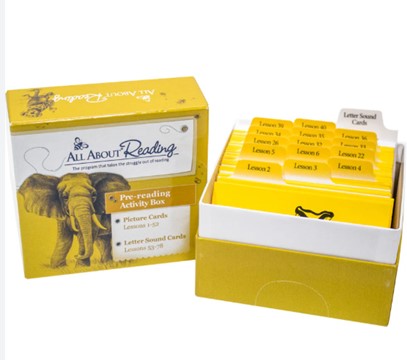 All About Reading Pre-Reading Activity Box & Cards
