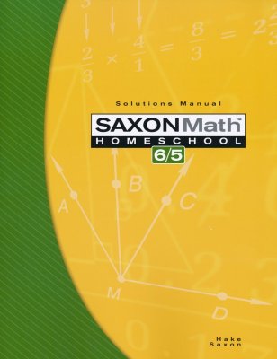 Saxon 6/5 Solutions