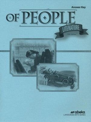 Of People Literature Answer Key