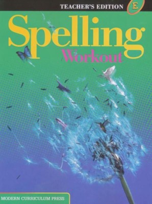 Spelling Workout E Teacher's Edition