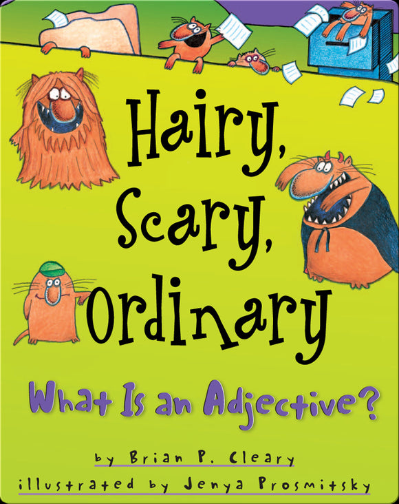 Hairy, Scary, Ordinary What Is and Adjective?