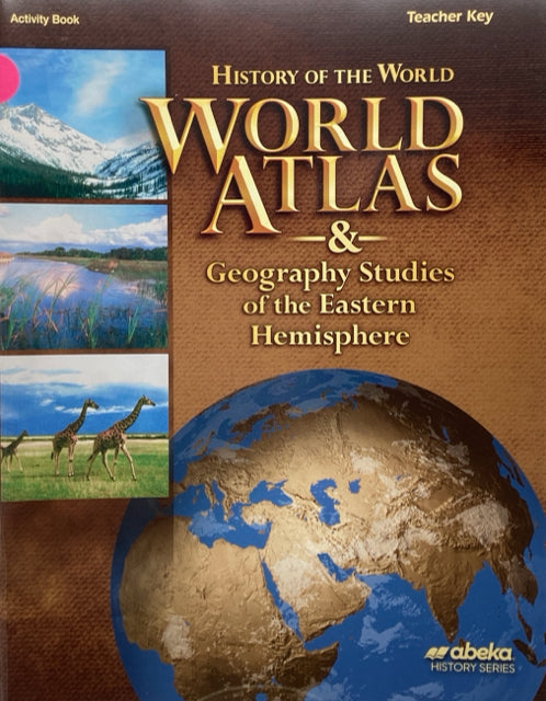 World Atlas and Geography Studies of the Eastern Hemisphere Key