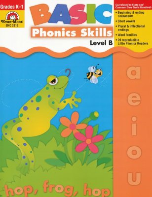 Basic Phonics Skills Level B Grades K-1