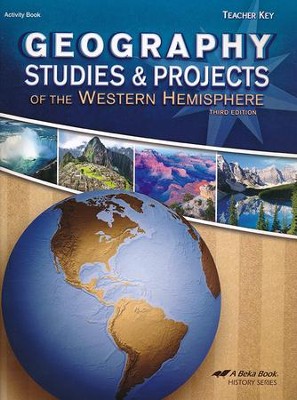 Geography Studies and Projects of the Western Hemisphere Teacher Key