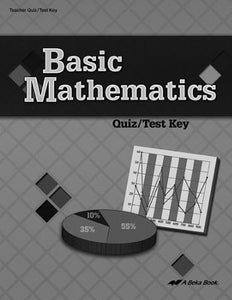 Basic Mathematics Quiz/Test Key
