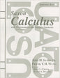 Saxon Calculus Answer Key