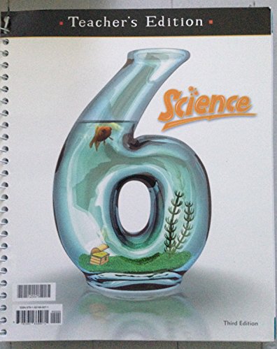 BJU Science 6 Teacher's Edition