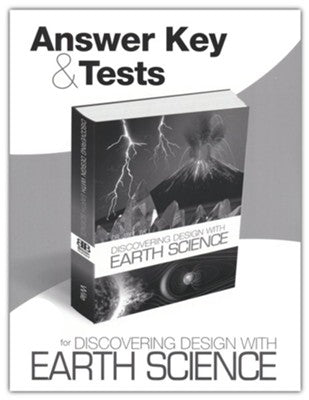Discovering Design with Earth Science Answer Key and Tests