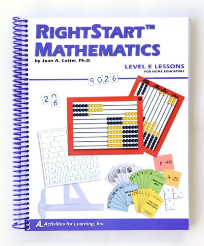 Right Start Math Levels Right Start Mathematics Level E Lessons – Homeschool Potpourri