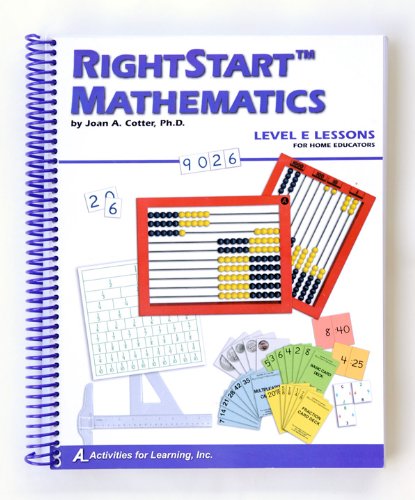 Right Start Mathematics Level E Lessons