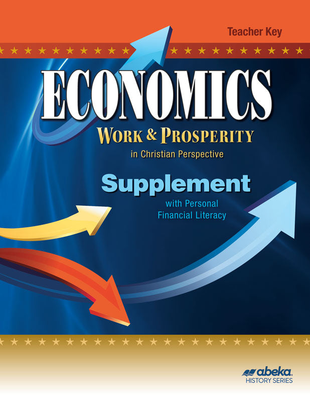 Economics Work & Prosperity Supplement Teacher Key