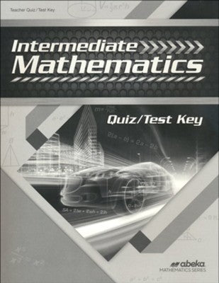 Intermediate Mathematics Quiz/Text Key