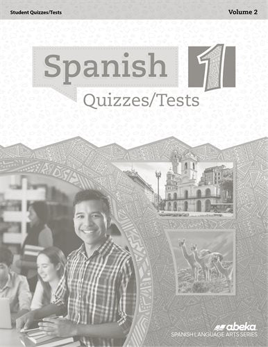 Spanish 1 Quiz/Test Key