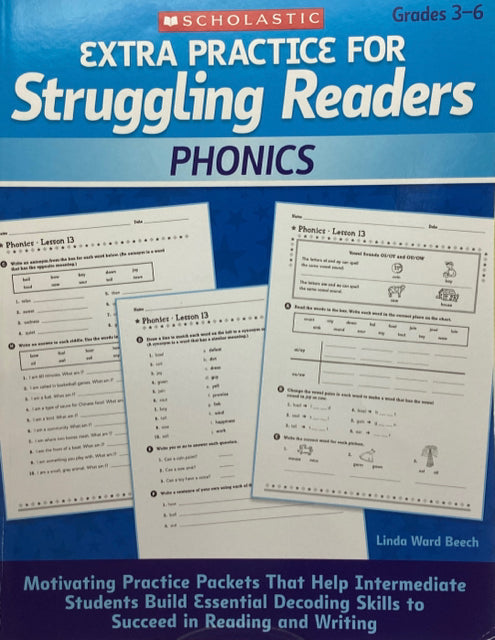 Extra Practice For Struggling Readers