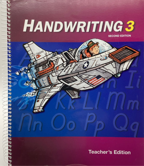 BJU Handwriting 3 Teacher's Edition (2nd Edition)