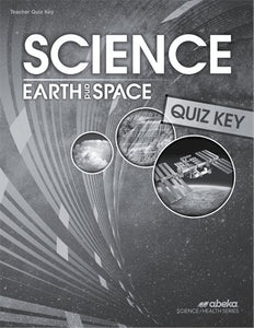 Earth and Space Quiz Key