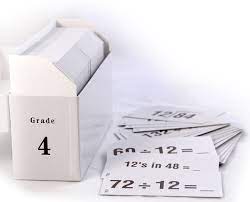 Strudy Time Grade 4 Arithmetic Flashcards