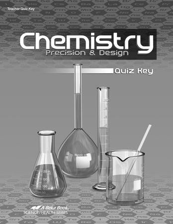 Chemistry Precision & Design Quiz Key