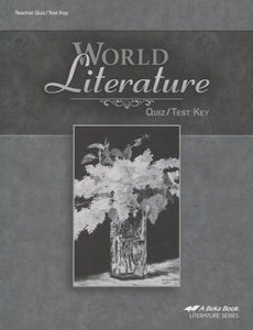 World Literature Quiz/Test Key