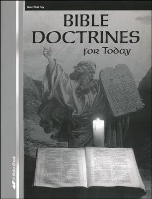 Bible Doctrines Quiz/Test Key