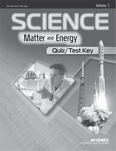 Science Matter and Energy Quiz/Test Key Volume 1
