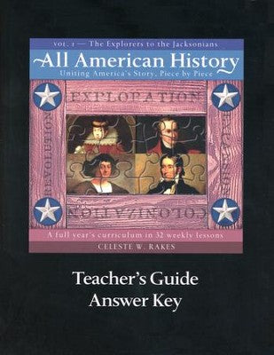 All American History Vol. I Teacher's Guide