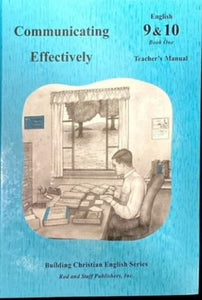 Communicating Effectively English 9 & 10 Book One Teacher's Manual