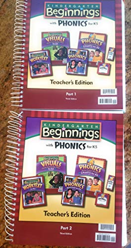 BJU Kindergarten with Phonics for K5 Teacher's Edition Set of 2