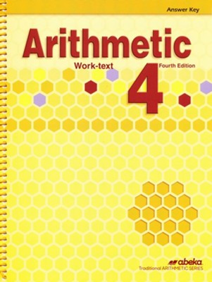 Arithmetic 4 Worktext Answer Key
