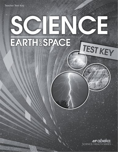 Earth and Space Test Key