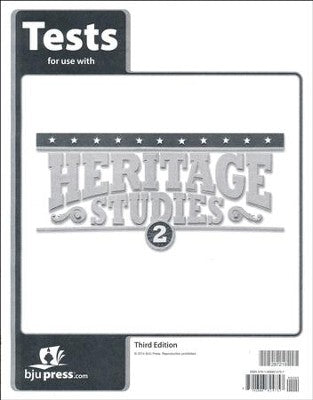 Heritage Studies 2 Tests
