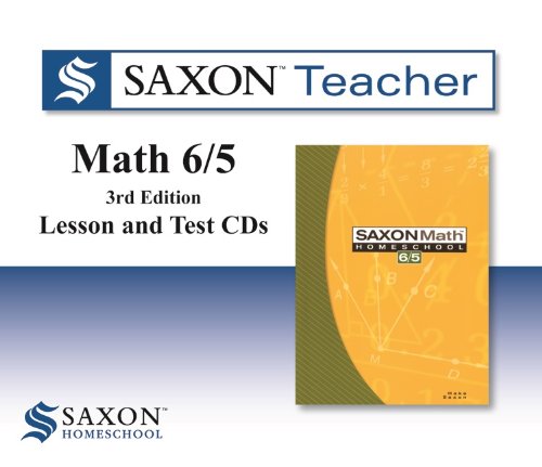 Saxon Teacher Math 6/5