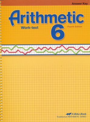 Arithmetic 6 Answer Key