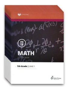LifePac Math 7th Grade Set