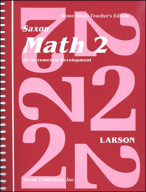 Math 2 Home Study Teacher's Edition