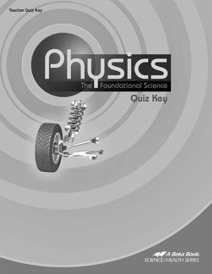 Physics Quiz Key