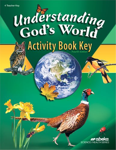 Understanding God's World Activity Book Key